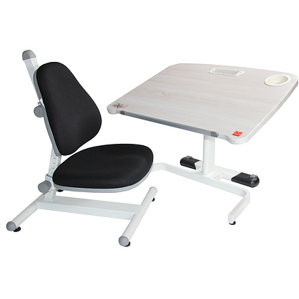 Стол Comf-Pro Coco Desk UR-83, 800х600х(540-755) мм, дуб белый - 6
