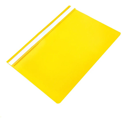Папка-скоросшиватель "Panta Plast", А4, желтый - 2