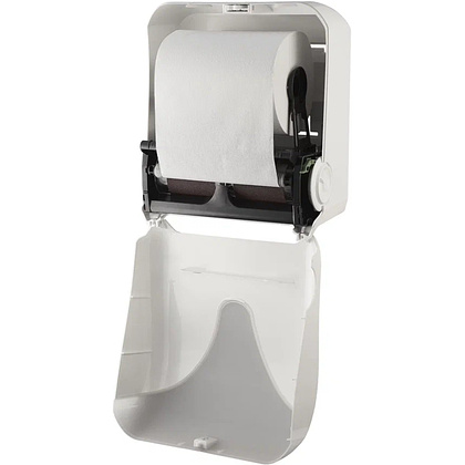 Диспенсер для полотенец рулонных "VEIRO Professional POD", пластик, белый - 8