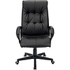 Кресло для руководителя "Бюрократ CH-824B", кожзам, пластик, черный - 2