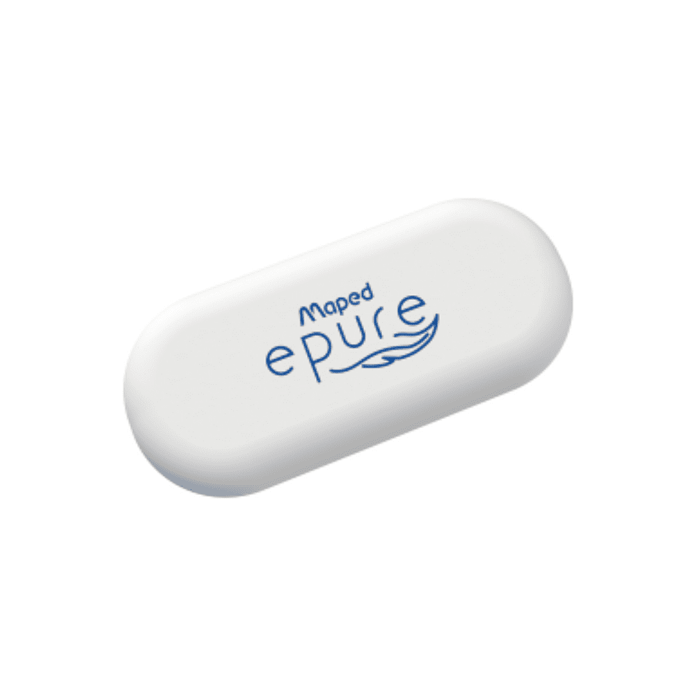 Ластик "Epure", 2 шт, белый - 2