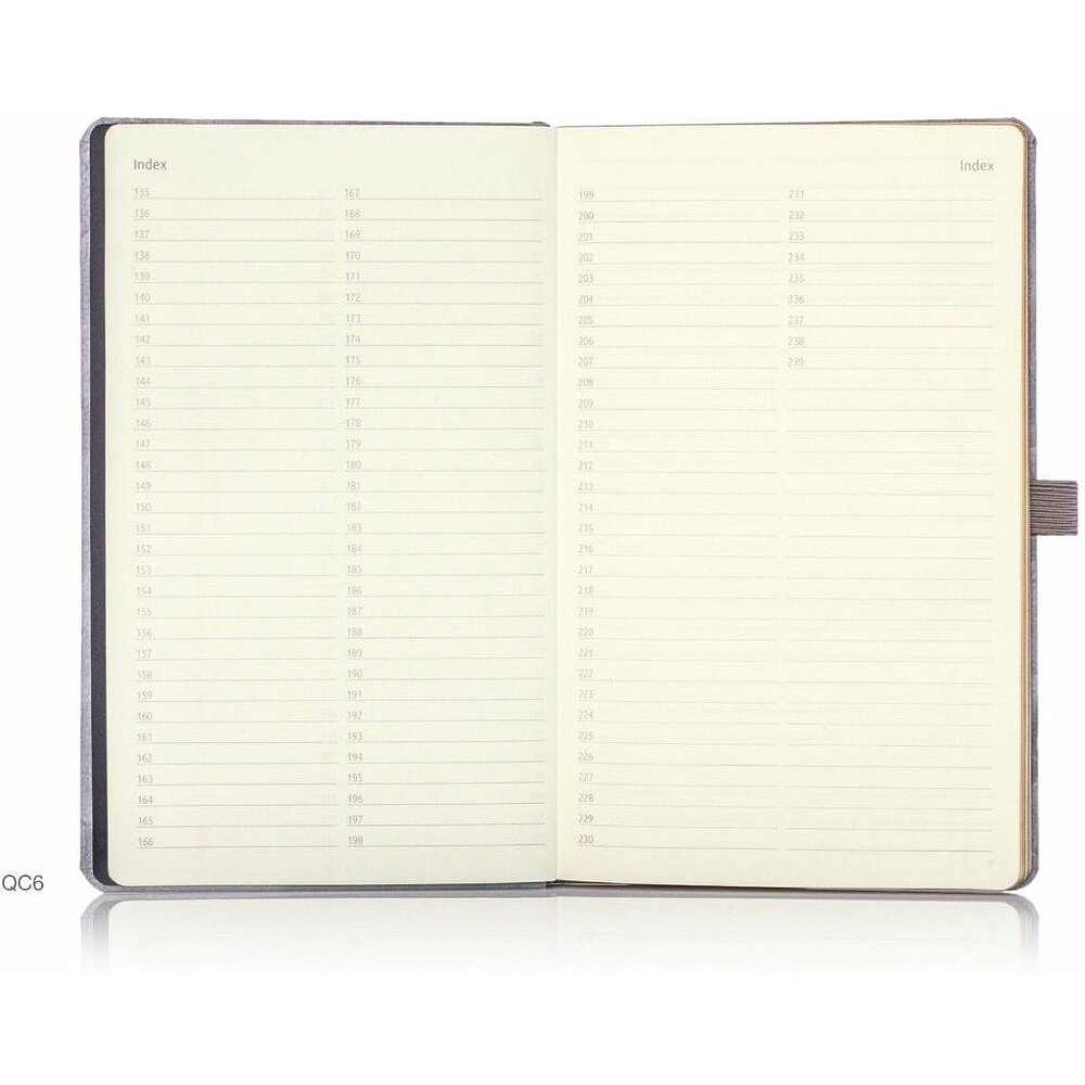 Блокнот "Aquarela Mallow", А5, 96 листов, линейка, лиловый - 6