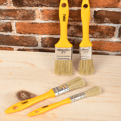 Кисть малярная Deli YS EDL509134, плоская, 1,6"-40 мм, смешанная щетина - 3