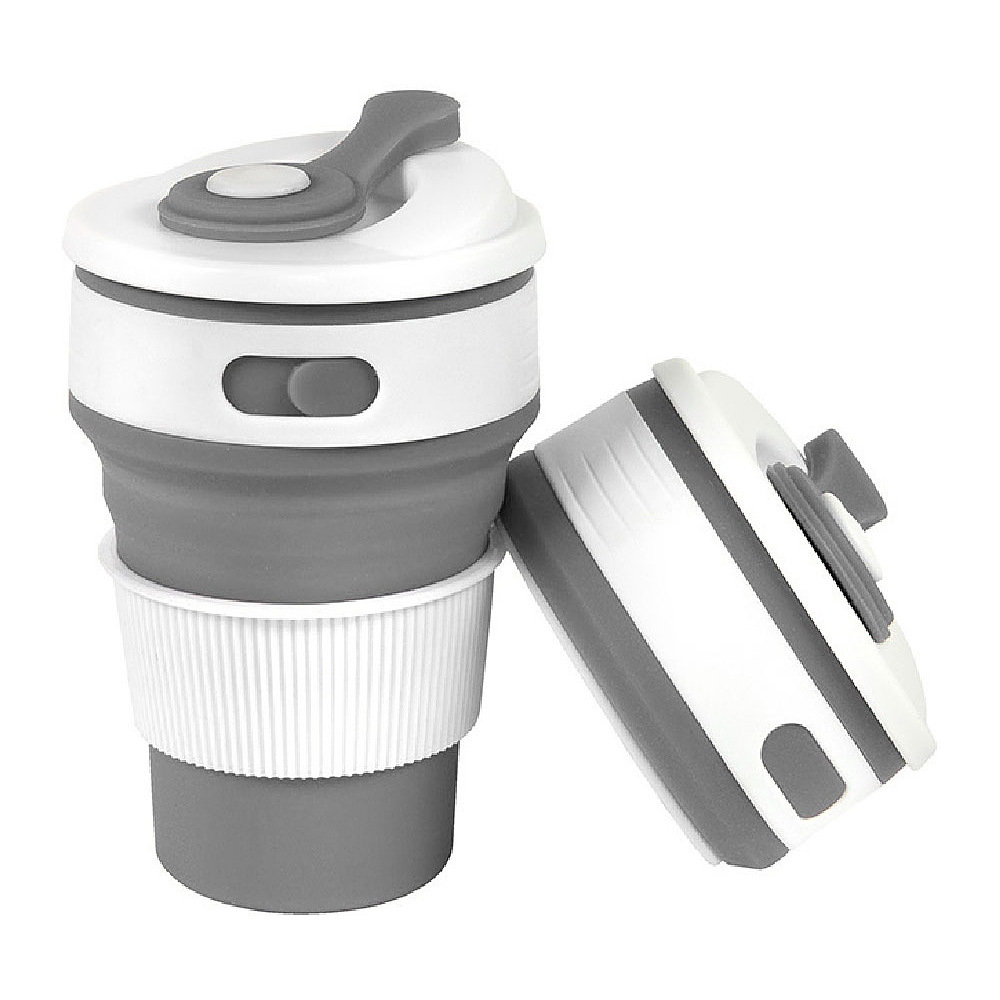 Стакан "Button", силикон, 300 мл, серый - 3