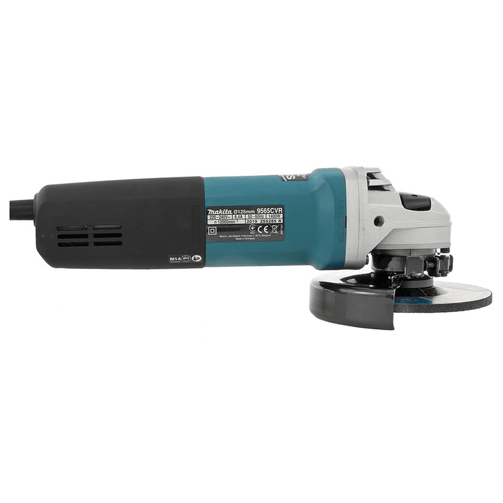 Шлифмашина угловая MAKITA 9565CVR, 1400 Вт, 125 мм, SJS - 6