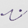 Контур декоративный "EFFECT LINER", 28 мл, 8913 фиолетовые блестки - 2
