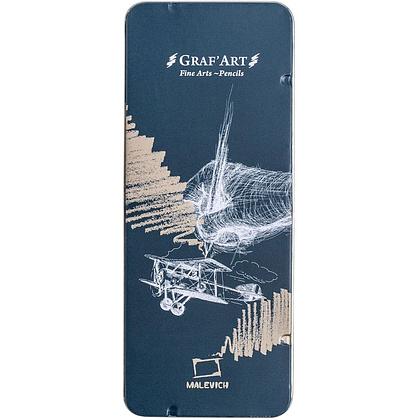 Набор графических материалов "Малевичъ", 8 шт. - 8