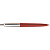 Ручка шариковая автоматическая "Parker Jotter Kensington Red CT", 0.7 мм, красный, серебристый, стерж. синий - 6