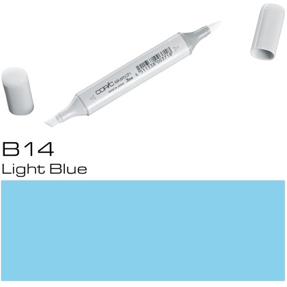 Маркер перманентный "Copic Sketch", B-14 светлый голубой