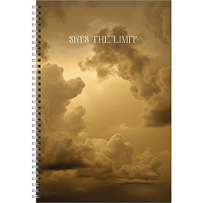 Тетрадь "Sky Limit.1", А4, 60 листов, в клетку, желтый