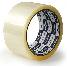 Клейкая лента упаковочная "Klebebander", 50х57 мм/м, 50 мкм, прозрачный