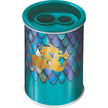 Точилка "Dragon", 2 отверстия, зеленый