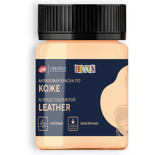 Краска акриловая для кожи "Декола", 235 телесная, 50 мл., банка