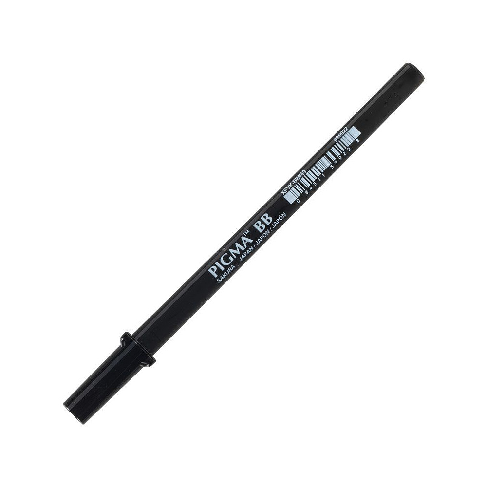 Ручка капиллярная "Pigma Brush Pen", BB, черный