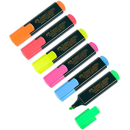 Набор текстовых маркеров "Textliner", 6 шт, ассорти - 2