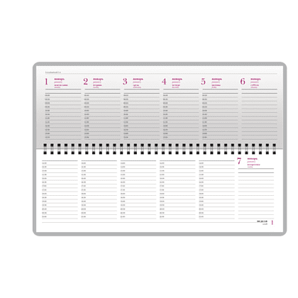 Еженедельник датированный "Sidney Nebraska" 2026, коричневый - 3