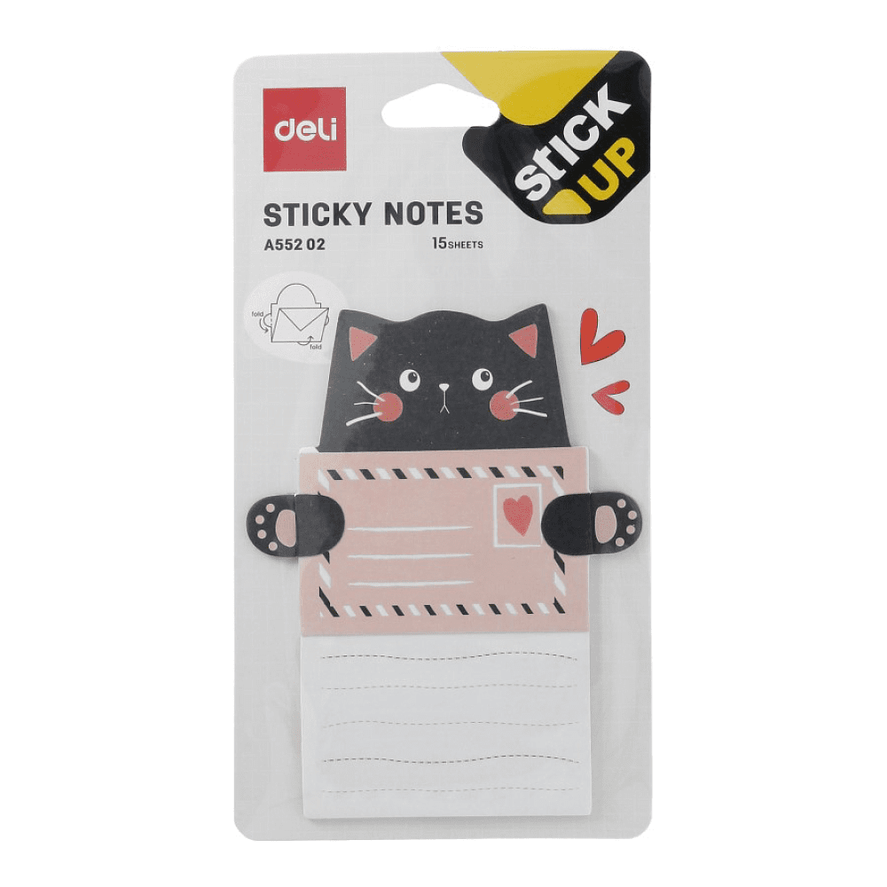 Бумага для заметок "Stick up", 76x101 мм, 15 листов, ассорти - 3