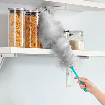 Щетка для удаления пыли, 60 см, серый - 3