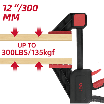 Струбцина Deli RS EDL110112Z, быстрозажимная, 300 мм - 7