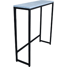 Стол консольный RION ALLERD, черный муар, Бетон