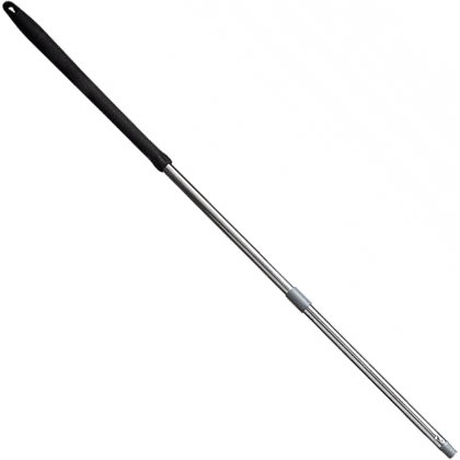 Ручка для щетки для пола Росмоп "BS-70", 120 см, серый