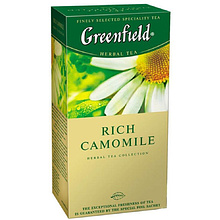 Чай "Greenfield" Rich Camomile, 25 пакетиков x1.5 г, фруктовый/травяной