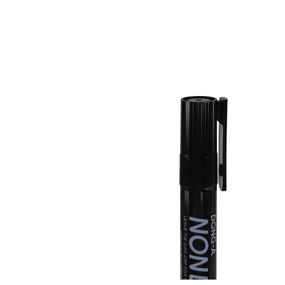 Маркер перманентный "Non-Dry", черный - 5