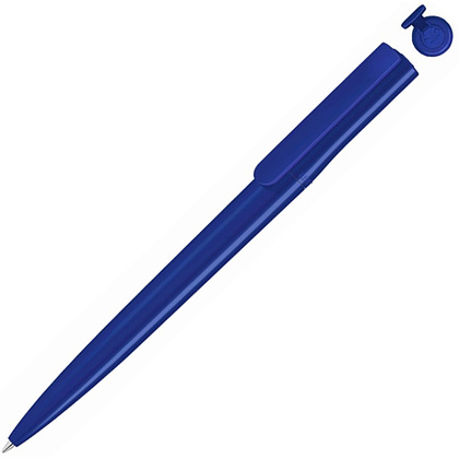 Ручка шариковая автоматическая "Pet Pen Recycled", 1.0 мм, темно-синий, стерж. синий