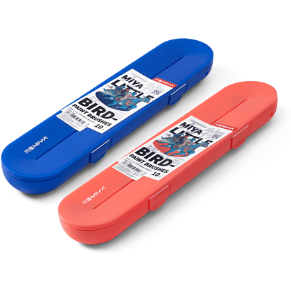 Набор кистей Himi "Miya Little Bird", микс, 10 шт, голубой - 6