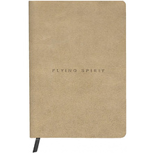 Блокнот "Flying Spirit", А5, 180 страниц, в линейку, бежевый