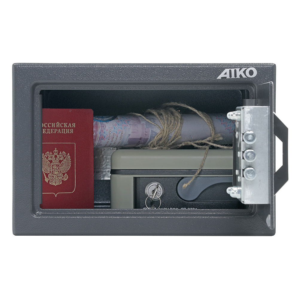 Мебельный сейф AIKO Т-170 EL, 170x260x230 мм - 3