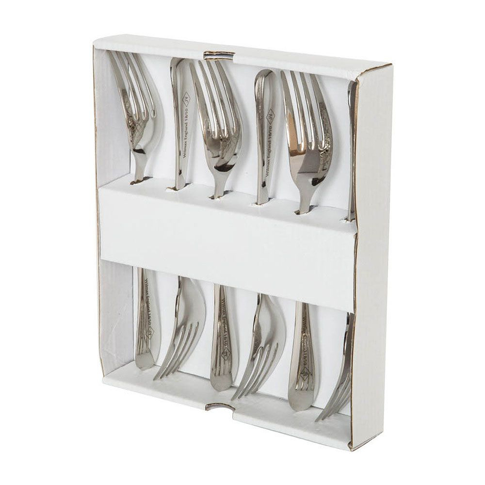 Набор вилок столовых "WL-999202/6C", 20 см, 6 шт, серебристый