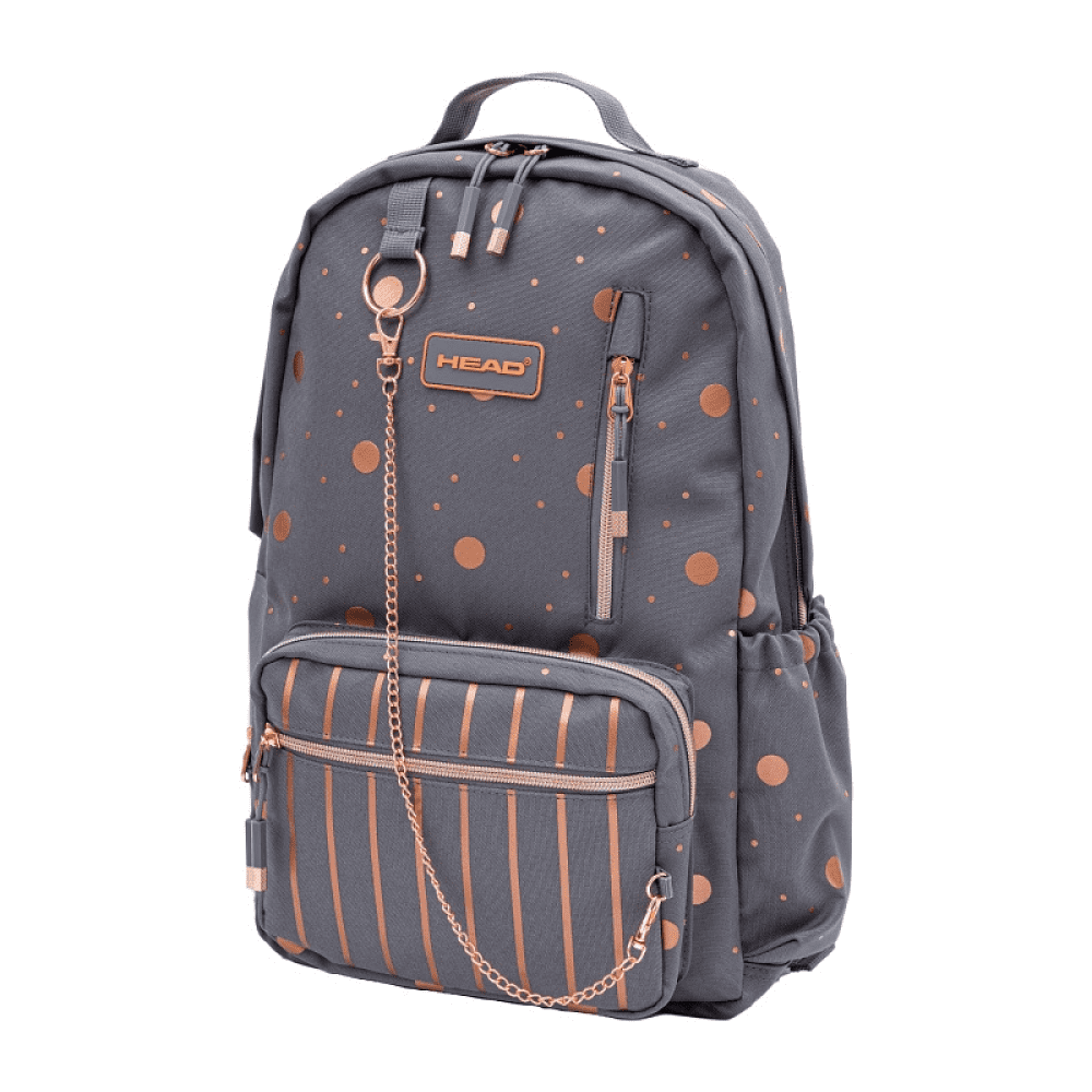 Рюкзак молодежный "Golden Grey", серый  - 4