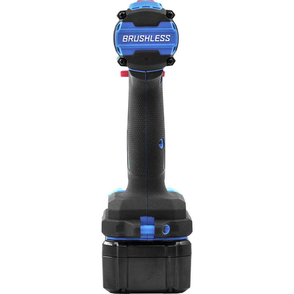 Набор аккумуляторного электроинструмента DongCheng DCKIT28 (TYPE EK), 20 В, 2 АКБ, 4 Ач, З/У 4 А (дрель-шуруповерт DCJZ2060i + гайковерт DCPB358) - 6