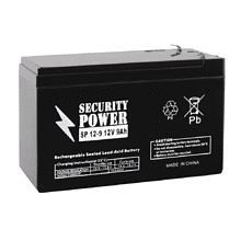 Аккумуляторная батарея Security Power SP 12-9 F1, 12 В, 9 Ач