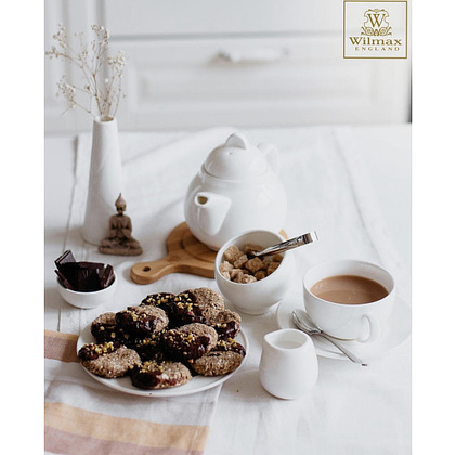 Сахарница-ваза Wilmax "WL-995000/А", фарфор 8,5х9 см, белый - 6