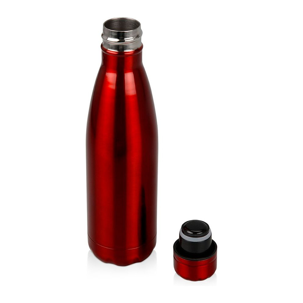 Бутылка для воды "Актив", металл, 500 мл, красный - 2