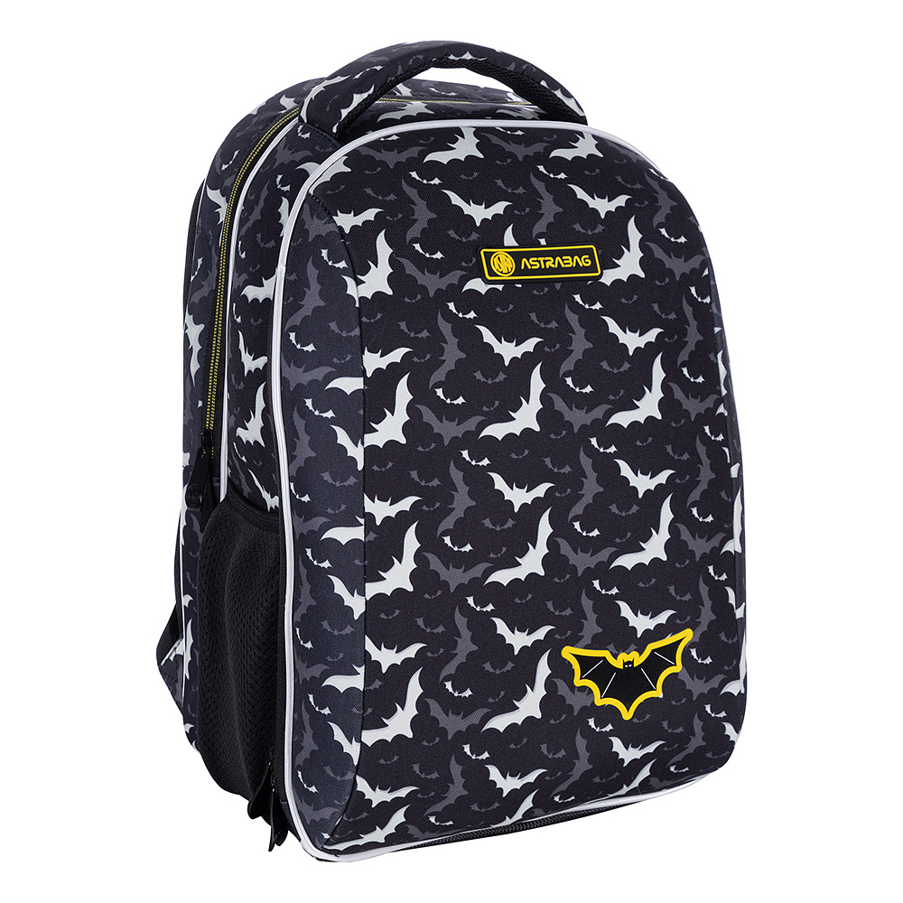 Рюкзак молодежный Astra "Night bats", чёрный