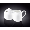 Набор посуды сахарница и сливочник "WL-995023/2С", белый - 2