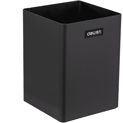 Карандашница "Deli", черный