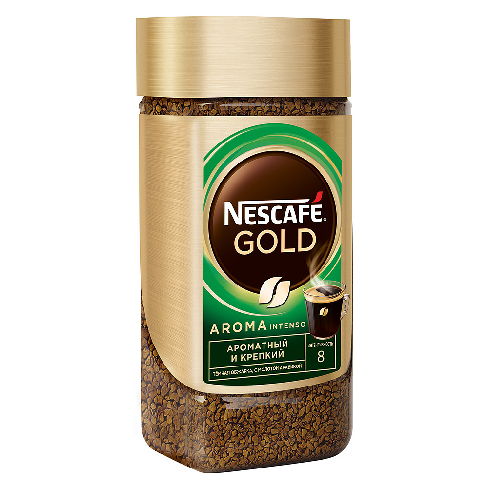 Кофе "Nescafe Gold Aroma Intenso", растворимый, 170 г - 2