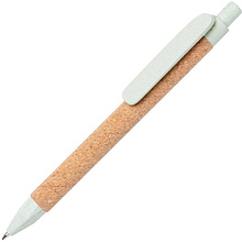 Ручка шариковая автоматическая "Write", 1.0 мм, коричневый, зеленый, стерж. синий