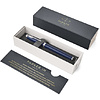 Ручка перьевая "Parker IM Matte Blue CT", F, синий, серебристый, патрон черный - 5