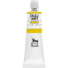 Краски масляные Renesans "Oils for art", 09 желтый кадмий лимонный, 60 мл, туба