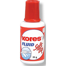 Корректор "Kores fluid soft tip", жидкость, 25 мл