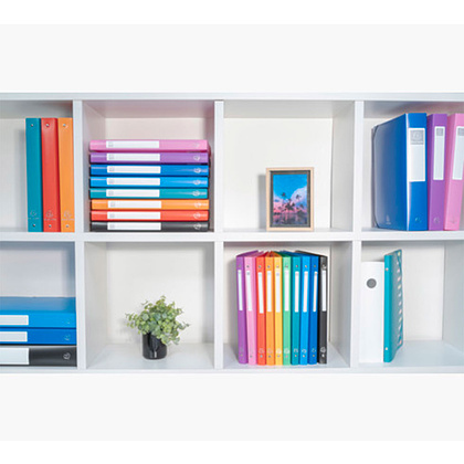 Папка на резинках "Exacompta", A4, 40 мм, полипропилен, ассорти - 10