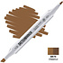 Маркер перманентный двусторонний "Sketchmarker", BR70 каштан