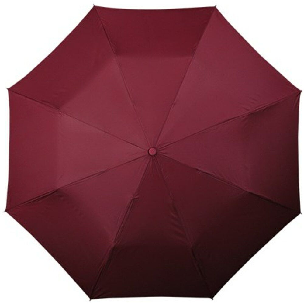 Зонт складной "LGF-360", 100 см, бордовый - 2