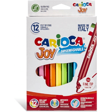 Фломастеры "Carioca Joy", 12 шт