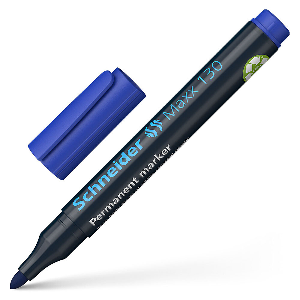 Маркер перманентный "Schneider Maxx 130", синий
